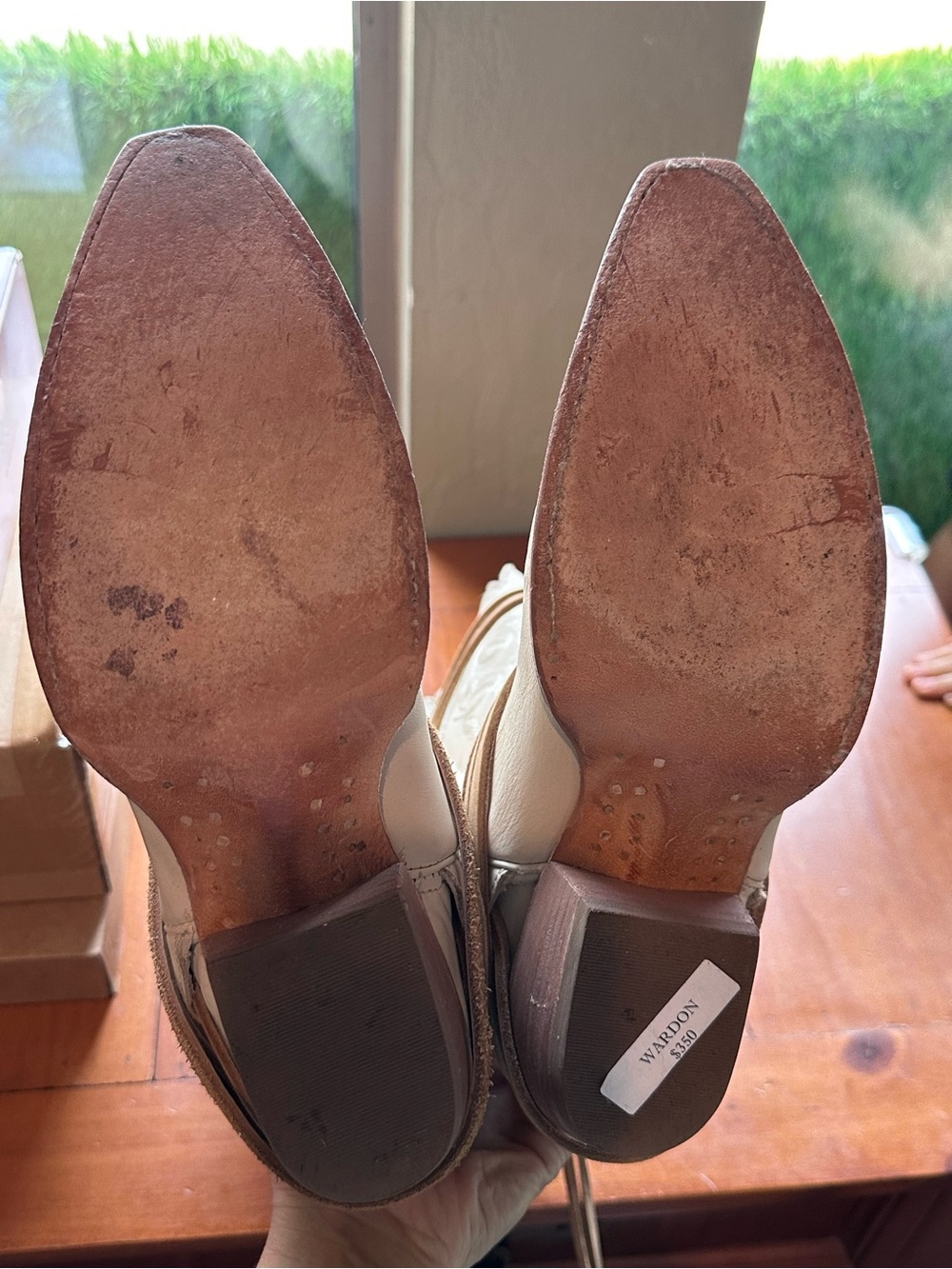 Freebird Wardon Beige Western Lace-Up Cowboy Boots - Picture 4 of 4